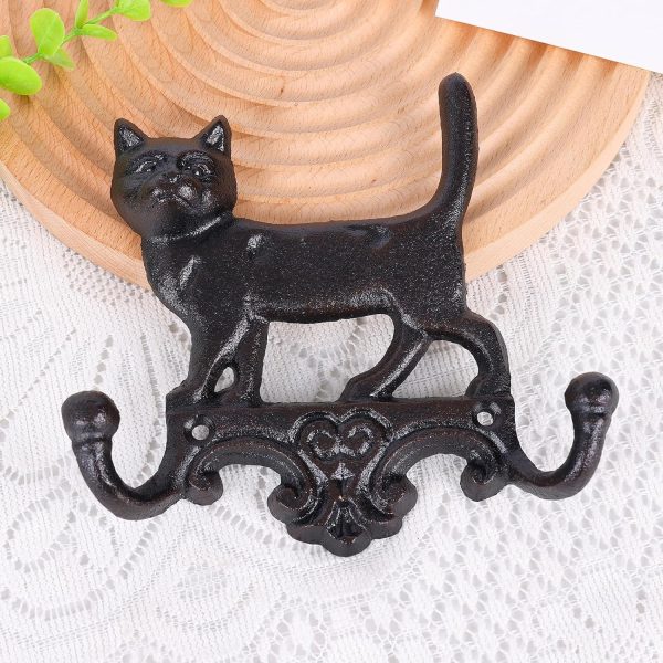img-05dba82805c14ced9dae Cast Iron Cat Wall Hooks