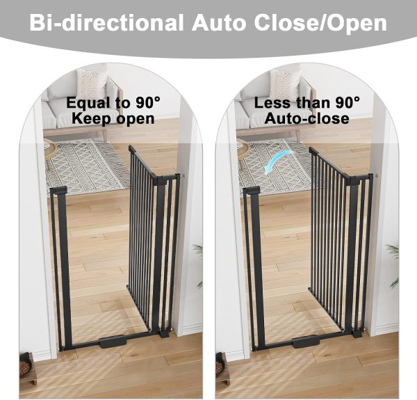 Extra Tall Pet Gate for Doors and Stairs