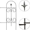 img-104d4e568208a35d95f3 Decorative Metal Garden Fence, 14 Panels