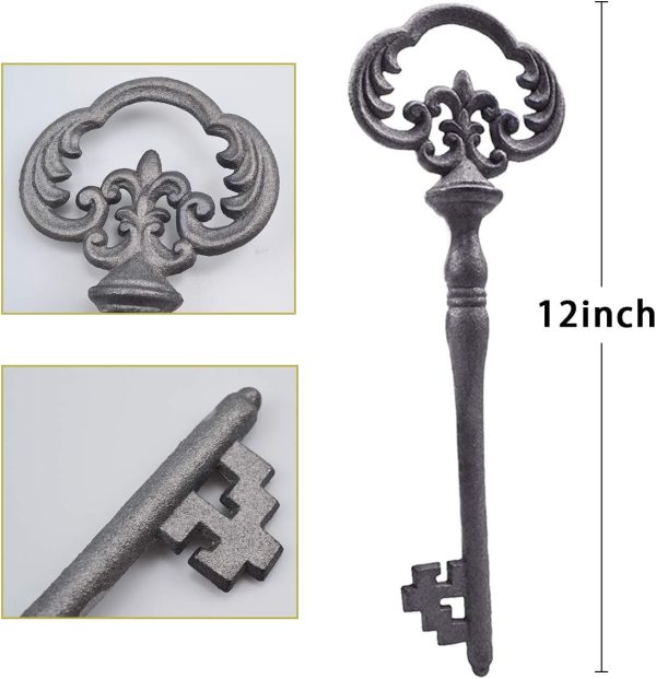 img-11a9c4b5b9508823dc31 Large Cast Iron Decorative Keys
