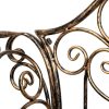 Antique Metal Garden Bench
