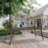 Antique Metal Garden Bench