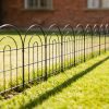 img-46401ec22925b7a84f74 Metal Garden Fence 60cm x 3.3m