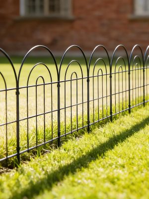 img-46401ec22925b7a84f74 Metal Garden Fence 60cm x 3.3m