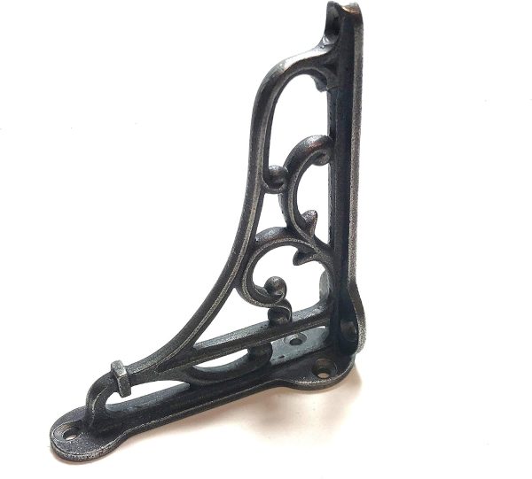 Small Victorian Scroll Shelf Brackets
