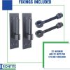 Heavy Duty Gate Hinges with 12mm Pin