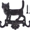 img-7ac4060dc543188cde38 Cast Iron Cat Wall Hooks