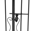 img-7e864c875b880014c10c Wrought Iron Garden Gate with Lock