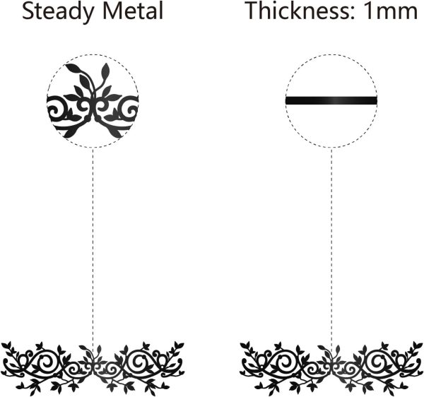 Metal Leaf Wall Decor