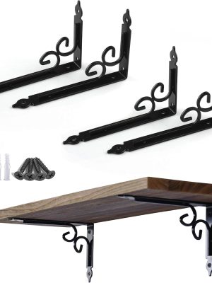 img-811a08160f098bade794 Decorative Shelf Brackets Pack of 4