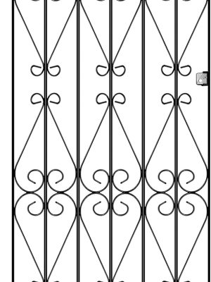 img-8ba932dba8d1cde8b05c Tall Metal Garden Gate