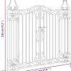 img-8c9012c3a09afcff6bfd Wrought Iron Garden Gate with Lock