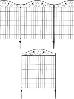 img-9177268a6079819621fb Decorative Garden Fence Panel