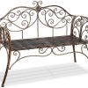 Antique Metal Garden Bench