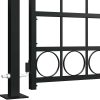 Arched Top Fence Gate with Posts