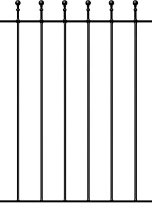 img-a7e2234cdac517cb6324 Galvanised Metal Garden Gate 1067mm Gap