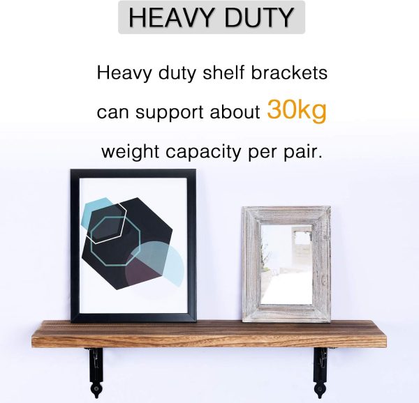 Decorative Shelf Brackets Pack of 4