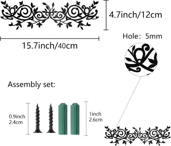 Metal Leaf Wall Decor