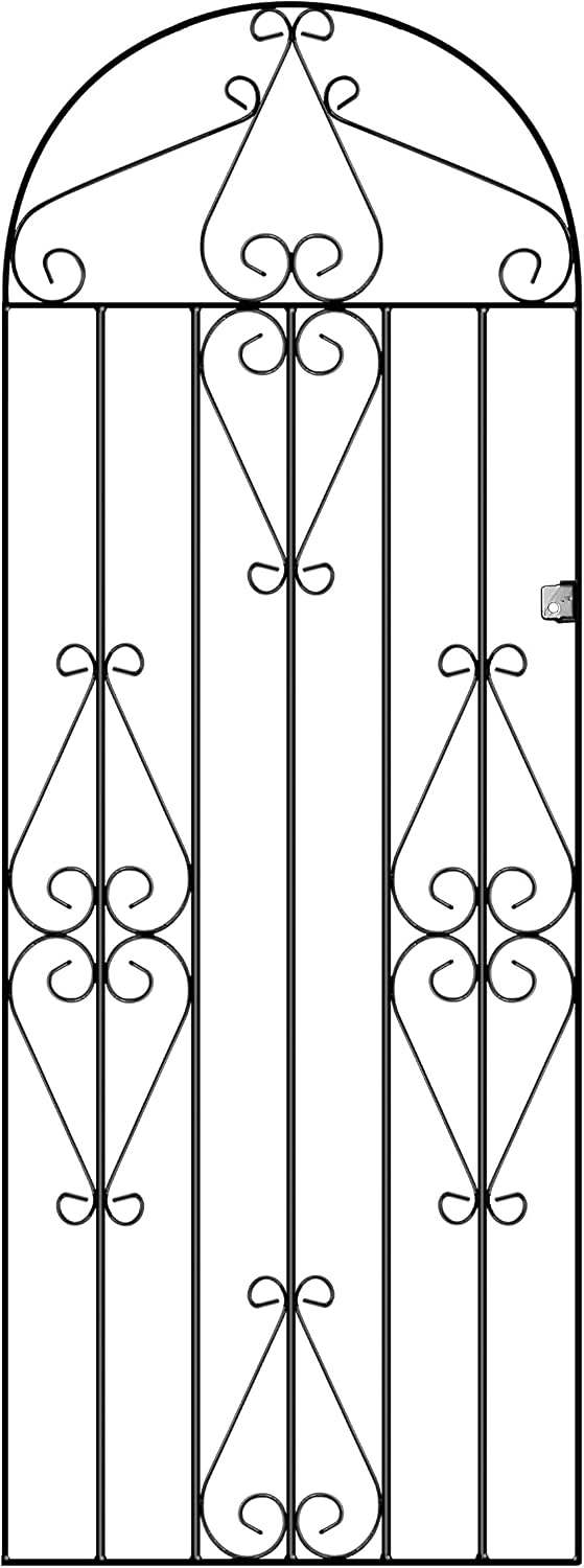 Tall Metal Garden Gate