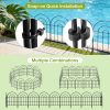 img-ecd4db59725e45244328 Metal Garden Fence 60cm x 3.3m